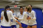 VB vs RIC  Wheaton Women's Volleyball vs Rhode Island College. - Photo by Keith Nordstrom : Wheaton, Volleyball, VB